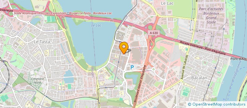 localisation de l'entreprise MONSIEUR AHMED EL KHADRAOUI  BORDEAUX