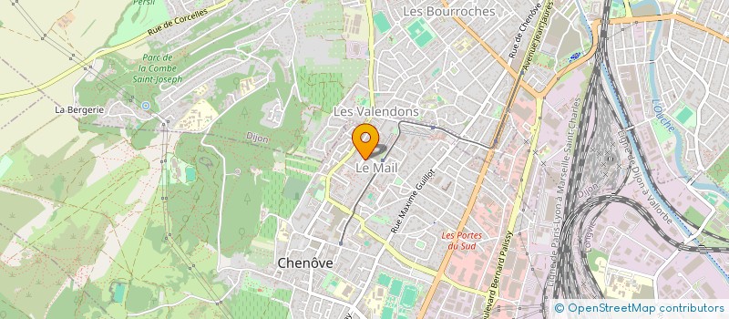 localisation de l'entreprise MONSIEUR AHMED EL KHATABI  CHENOVE