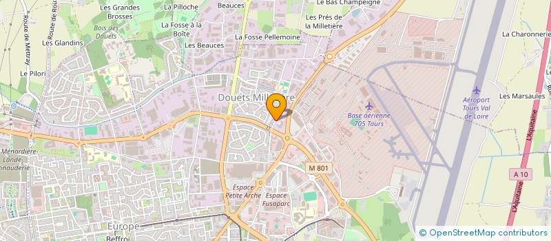 localisation de l'entreprise MONSIEUR AHMED EL KHIAT  TOURS