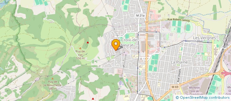 localisation de l'entreprise MONSIEUR AHMED EL KOUASMMA à CLERMONT-FERRAND