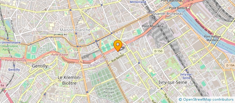 localisation de l'entreprise MONSIEUR AHMED EL MALAKI  IVRY-SUR-SEINE