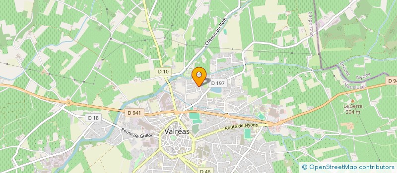 localisation de l'entreprise MONSIEUR AHMED EL MANSOURI à VALREAS