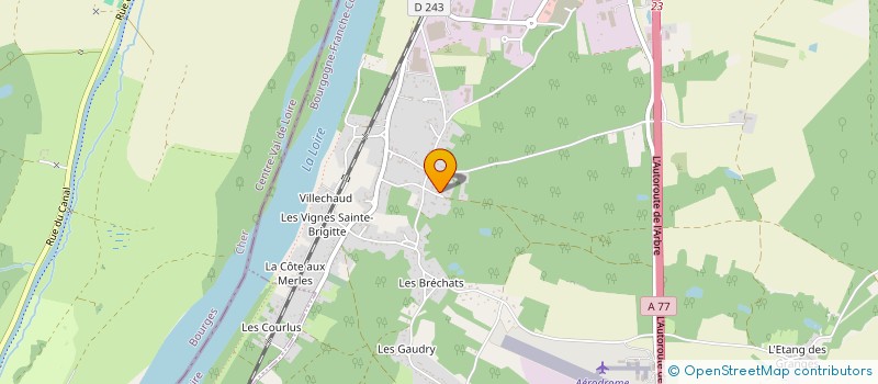 localisation de l'entreprise MONSIEUR AHMED EL MANTAGUI à COSNE COURS SUR LOIRE