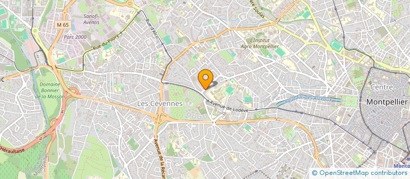 localisation de l'entreprise MONSIEUR AHMED EL MENJI à MONTPELLIER