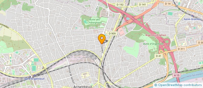 localisation de l'entreprise MONSIEUR AHMED ELABED  ARGENTEUIL