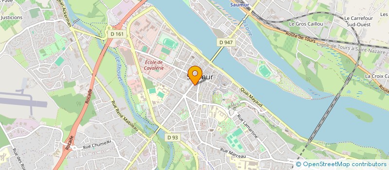 localisation de l'entreprise MONSIEUR AHMED ELANI  SAUMUR