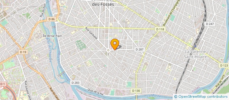 localisation de l'entreprise MONSIEUR AHMED ELBAHTITI à SAINT-MAUR-DES-FOSSES