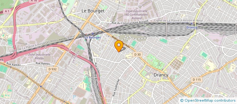 localisation de l'entreprise MONSIEUR AHMED ELGHALID à DRANCY