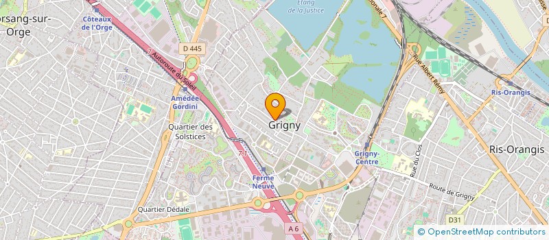 localisation de l'entreprise MONSIEUR AHMED ELKEBAILI  GRIGNY