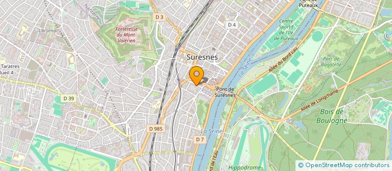 localisation de l'entreprise MONSIEUR AHMED ELKHOLY  SURESNES