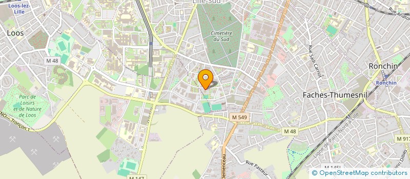 localisation de l'entreprise MONSIEUR AHMED ELMALIANI à LILLE