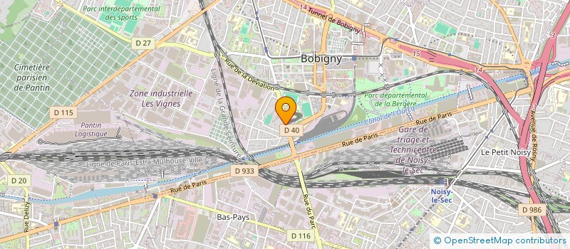 localisation de l'entreprise MONSIEUR AHMED ELSHARKAWY  BOBIGNY