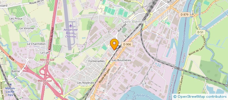 localisation de l'entreprise MONSIEUR AHMED ERRACHIDI ARRACHIDI à MACON