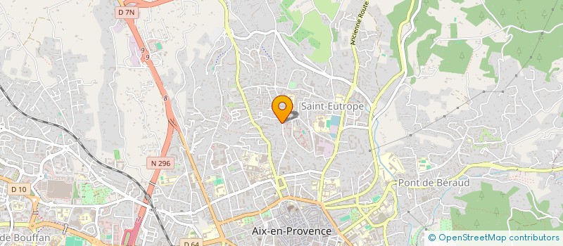 localisation de l'entreprise MONSIEUR AHMED ERRAGHNI  AIX-EN-PROVENCE