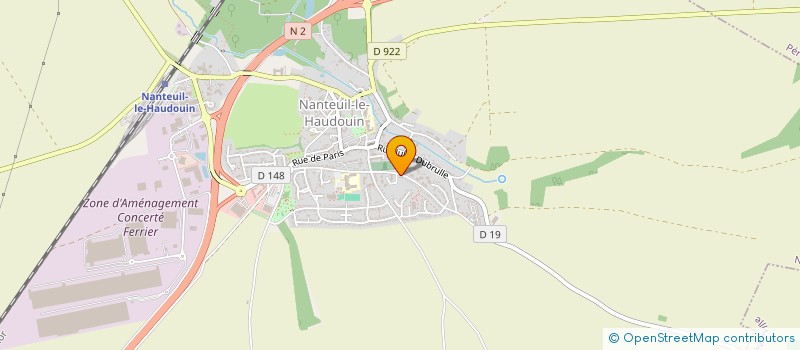 localisation de l'entreprise MONSIEUR AHMED ERRAMCH à NANTEUIL-LE-HAUDOUIN