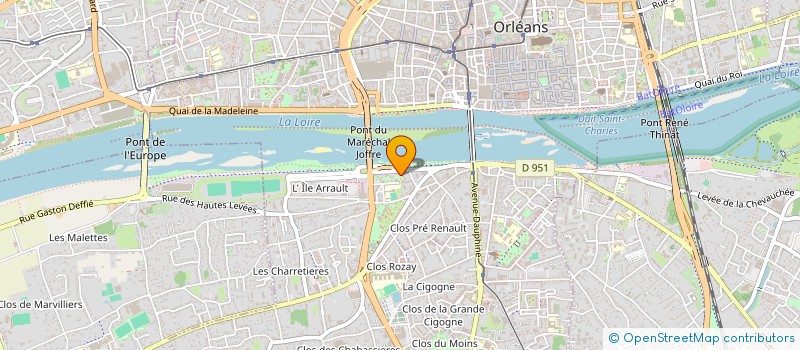localisation de l'entreprise MONSIEUR AHMED EZ ZAYRI  ORLEANS