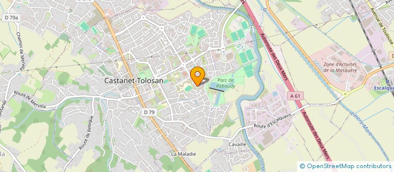 localisation de l'entreprise MONSIEUR AHMED FACI à CASTANET-TOLOSAN