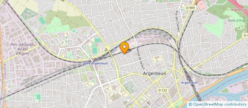 localisation de l'entreprise MONSIEUR AHMED FACIH  ARGENTEUIL