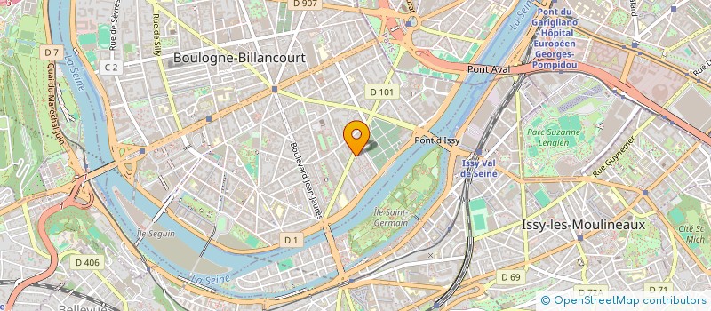 localisation de l'entreprise MONSIEUR AHMED FAHMI à BOULOGNE-BILLANCOURT