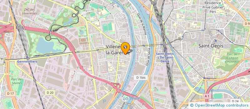 localisation de l'entreprise MONSIEUR AHMED FAKHR-EDDINE à VILLENEUVE-LA-GARENNE