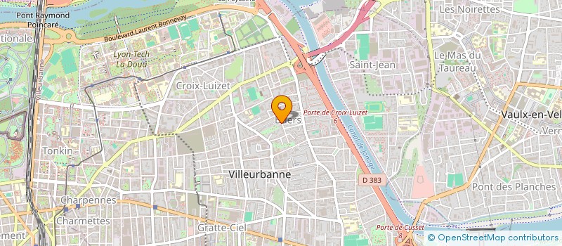 localisation de l'entreprise MONSIEUR AHMED FARHAT  VILLEURBANNE