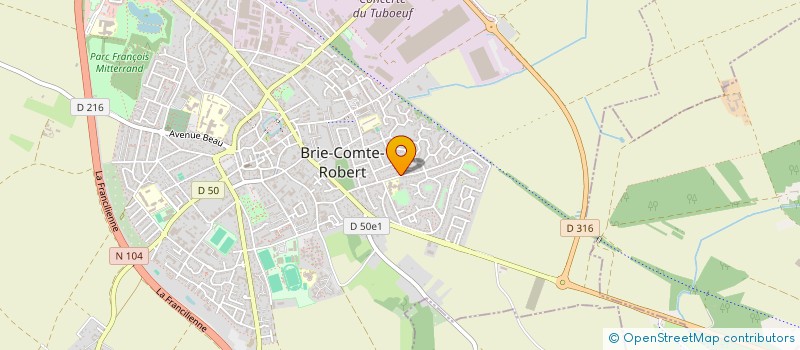 localisation de l'entreprise MONSIEUR AHMED FARMAN à BRIE-COMTE-ROBERT