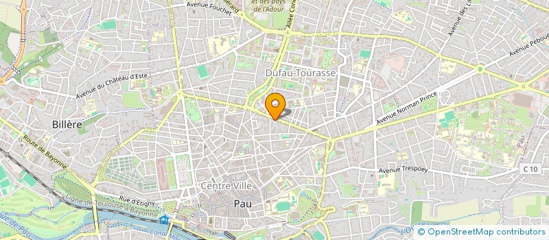 localisation de l'entreprise MONSIEUR AHMED FAWAZ à PAU