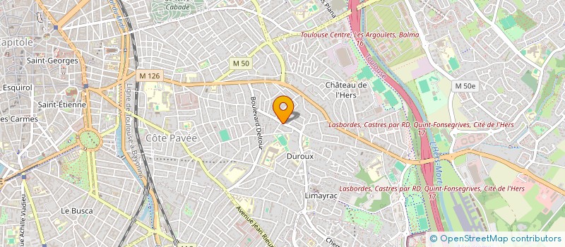 localisation de l'entreprise MONSIEUR AHMED FELLAH à TOULOUSE