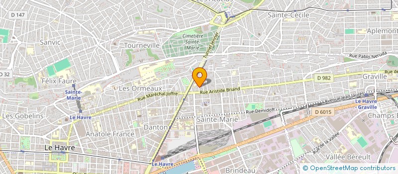 localisation de l'entreprise MONSIEUR AHMED FERAHI  LE HAVRE