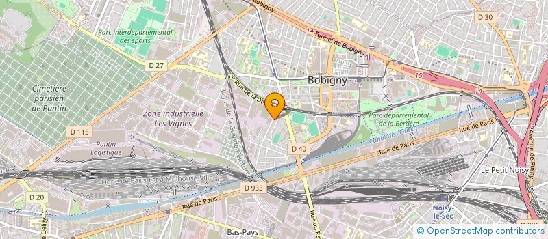 localisation de l'entreprise MONSIEUR AHMED FERCHICHE  BOBIGNY