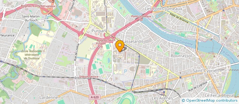 localisation de l'entreprise MONSIEUR AHMED FEREHA  TOULOUSE