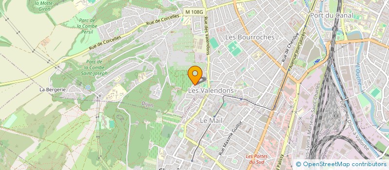 localisation de l'entreprise MONSIEUR AHMED FOFANA à DIJON