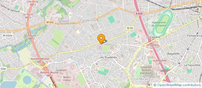 localisation de l'entreprise MONSIEUR AHMED FOUKA à TOULOUSE