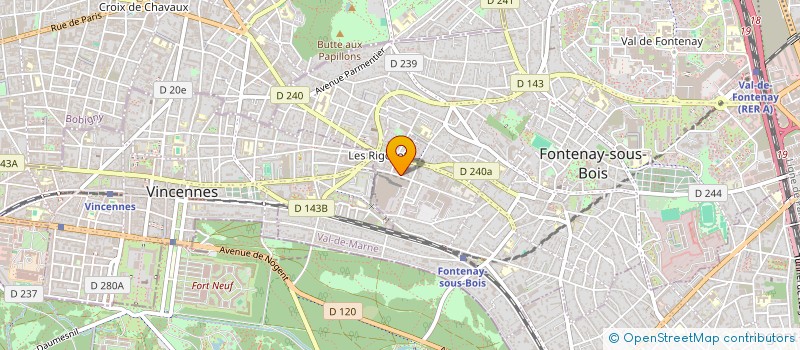 localisation de l'entreprise MONSIEUR AHMED FRIAA à FONTENAY-SOUS-BOIS