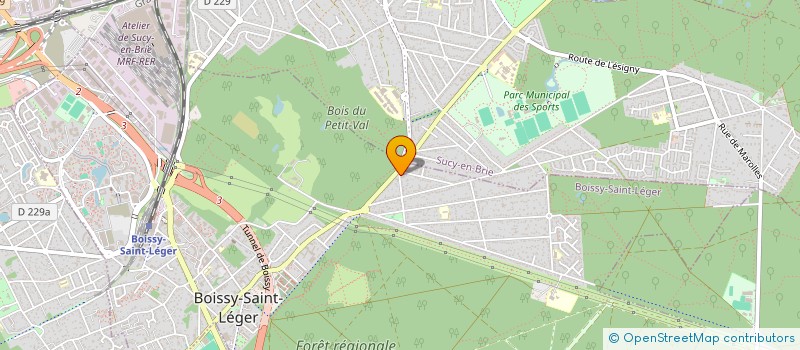 localisation de l'entreprise MONSIEUR AHMED FRIKHA à BOISSY-SAINT-LEGER