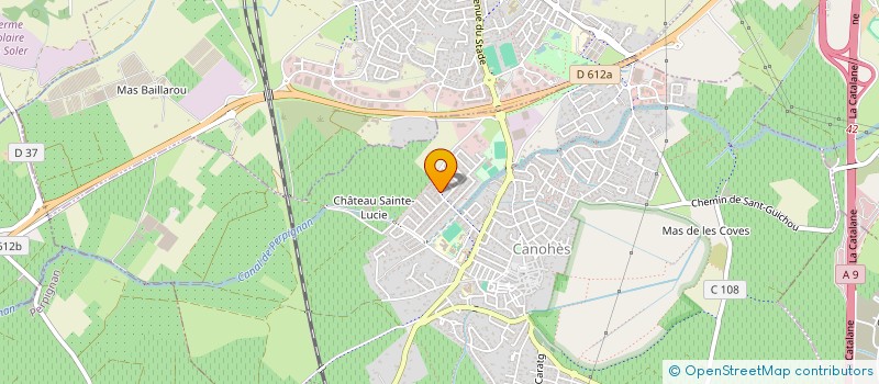 localisation de l'entreprise MONSIEUR AHMED GACEM  TOULOUGES
