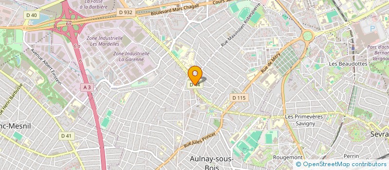 localisation de l'entreprise MONSIEUR AHMED GASMI à AULNAY-SOUS-BOIS