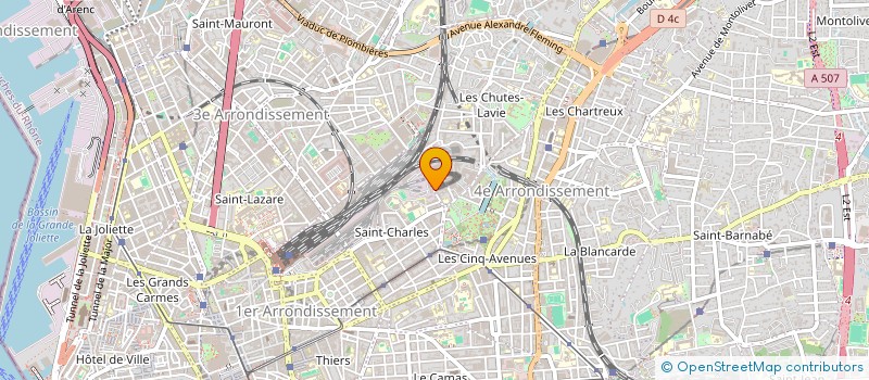 localisation de l'entreprise MONSIEUR AHMED GELUAN à MARSEILLE