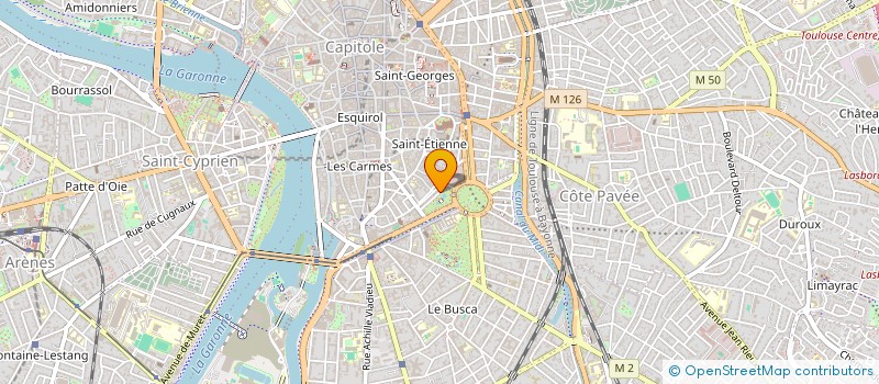 localisation de l'entreprise MONSIEUR AHMED GHARSALLI à TOULOUSE