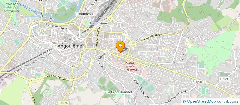 localisation de l'entreprise MONSIEUR AHMED GHEDIR à ANGOULEME