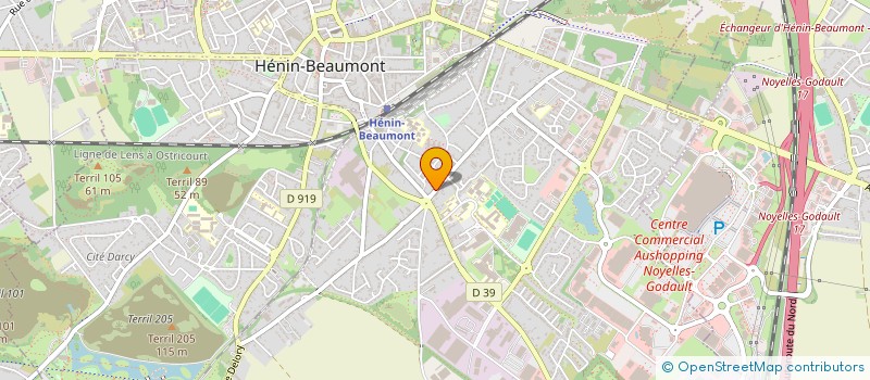 localisation de l'entreprise MONSIEUR AHMED GHEFFAR à HENIN-BEAUMONT