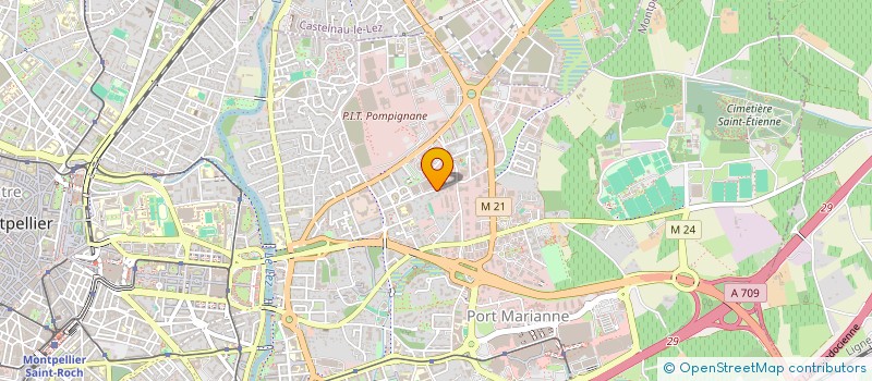 localisation de l'entreprise MONSIEUR AHMED GHITRI à MONTPELLIER