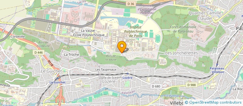 localisation de l'entreprise MONSIEUR AHMED GHOSNE à PALAISEAU