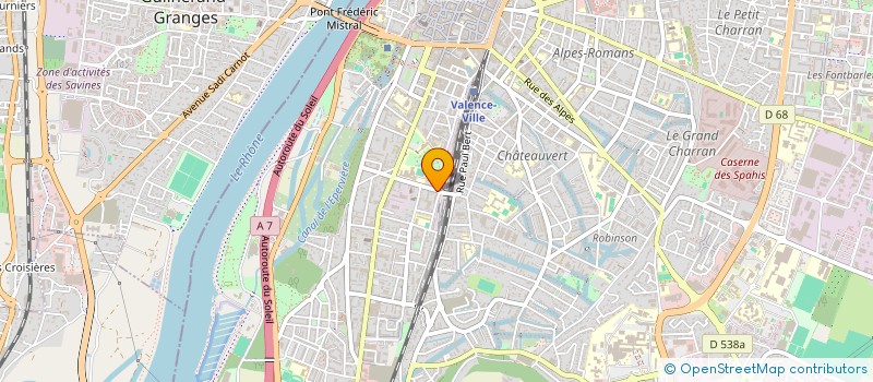 localisation de l'entreprise MONSIEUR AHMED GHOUILI  VALENCE