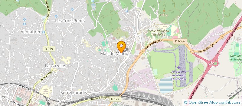 localisation de l'entreprise MONSIEUR AHMED GIGHI  NIMES