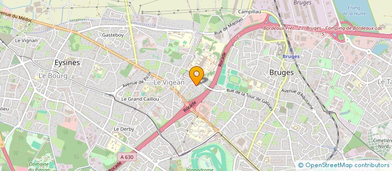 localisation de l'entreprise MONSIEUR AHMED GMATI à BRUGES