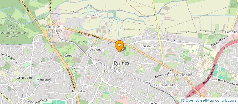 localisation de l'entreprise MONSIEUR AHMED GOUAICH à EYSINES