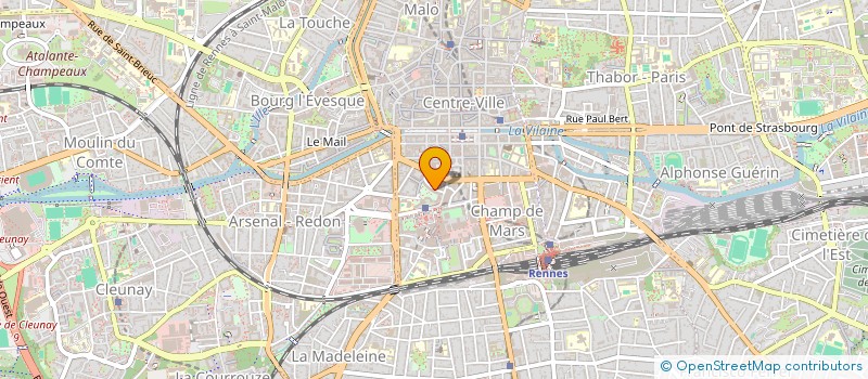 localisation de l'entreprise MONSIEUR AHMED GOULTINE  RENNES