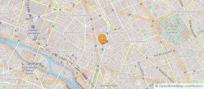 localisation de l'entreprise MONSIEUR AHMED GOURRAM  PARIS