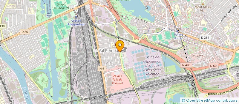 localisation de l'entreprise MONSIEUR AHMED GUEDIRI  VALENTON